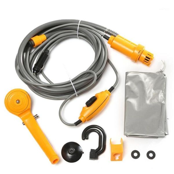 

new 12v portable mini easy install camping portable pet cleaning travel hiking vehicles washer universal sprinkler outdoor car1