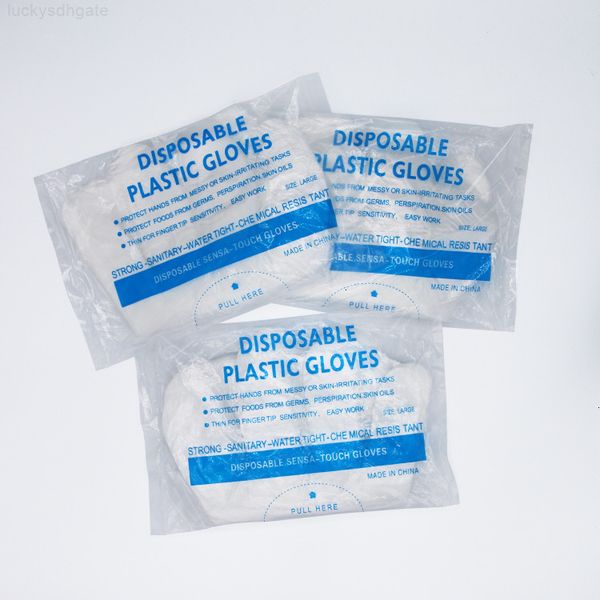 

factorywnvilarge size disposable fold pe plastic gloves extra