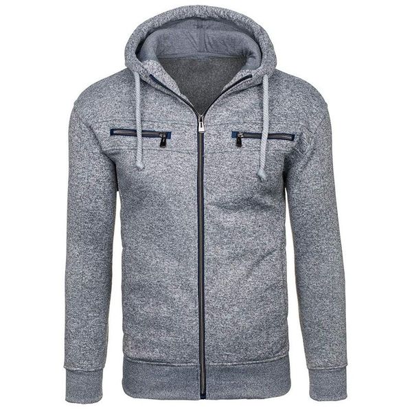 

mrmt 2020 brand new men's hoodies sweatshirts jacquard for male fleece cardigan hoodie sweatshirt jacket, Black