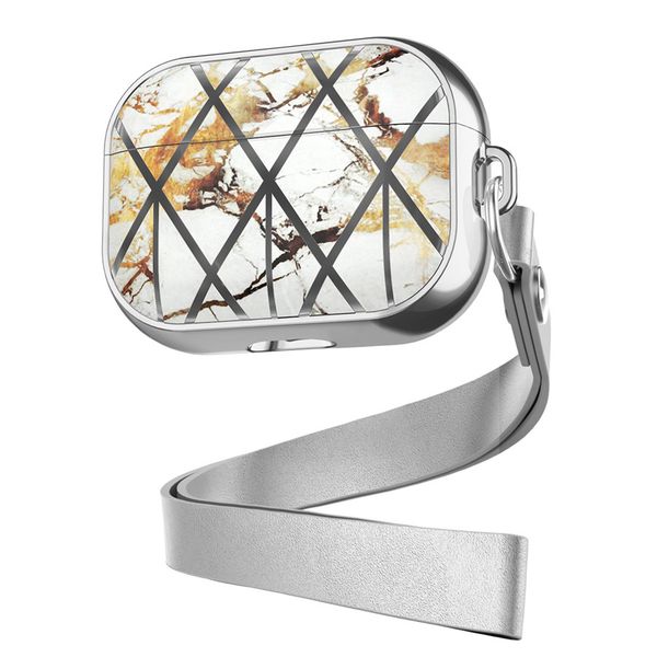 

designed for airpod case 360 degree protective stylish marble case cover compatiable with airpods 1 2 airpods pro airpods caja de