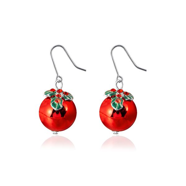 

cute studs tree snowman newearring bell small earrings christmas set for women pendiente hombre
