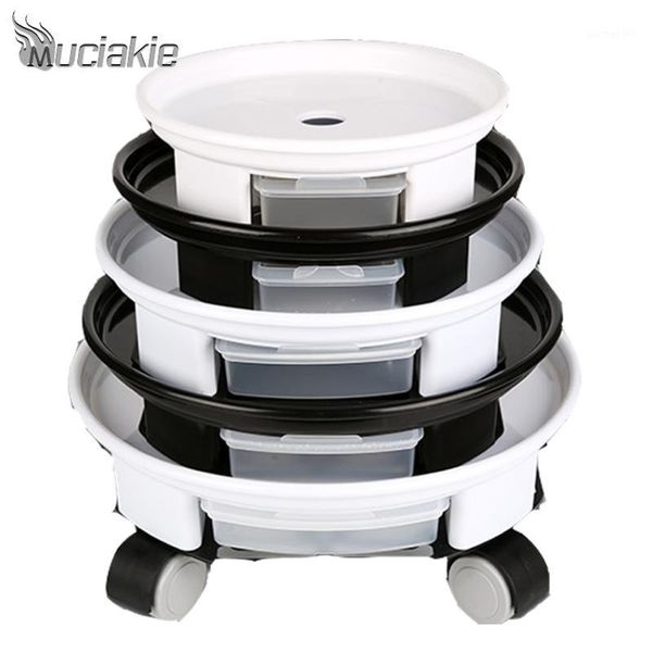 

muciakie pot trays with universal wheel plant planter stand with drainage tray1