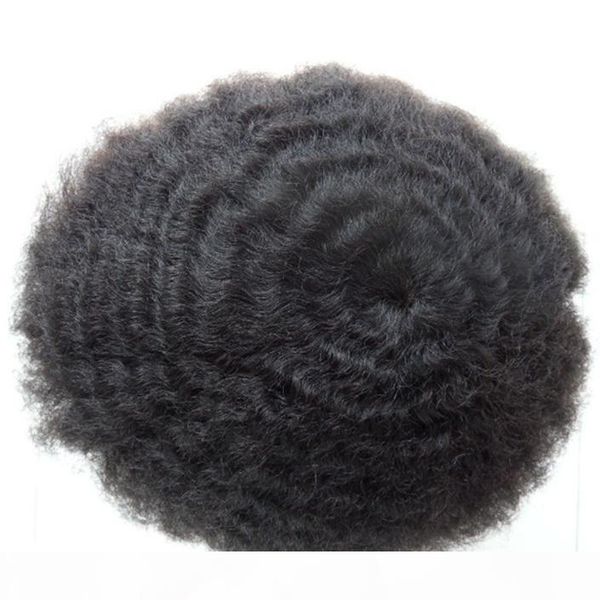

full pu 0.04mm men hair toupee 8x10 quality virgin human hair mens toupee natural black color