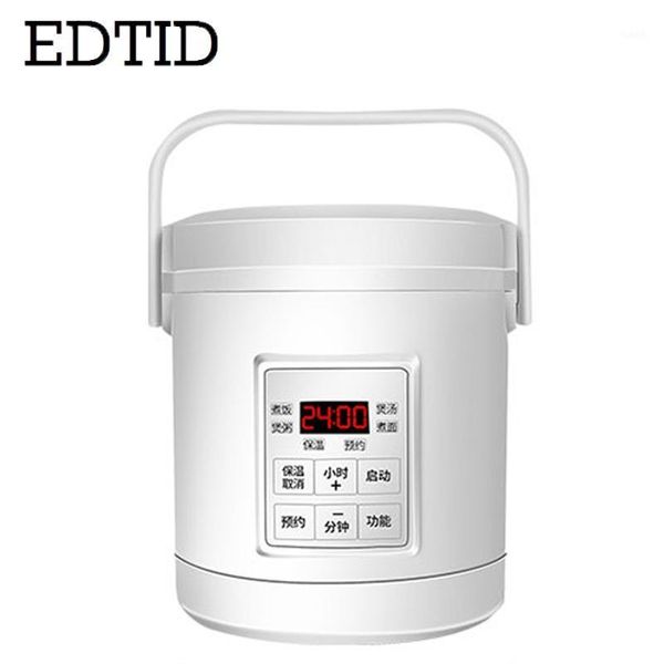 

edtid 12/24v mini rice cooker car truck soup porridge cooking machine steamer electric heating lunch box meal heater warmer1