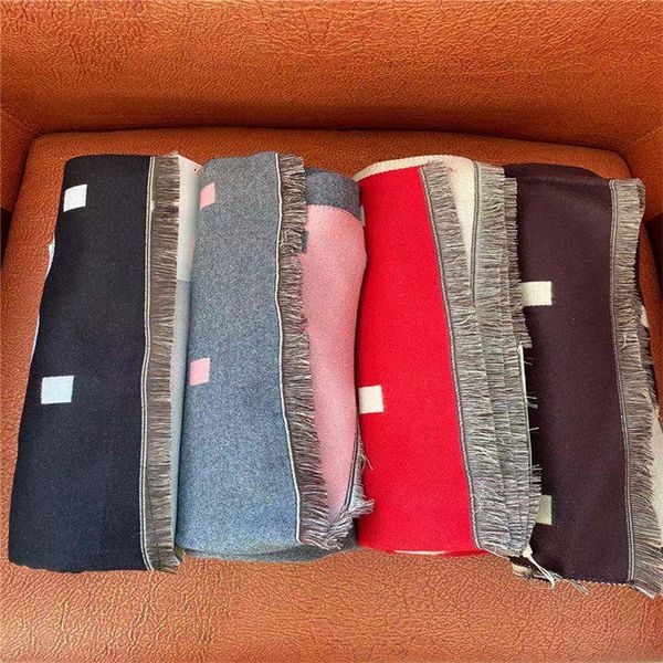 

2021 fashion maison designer wool luxury scarfs designers winter ladies mens womens cashmere scarf, Blue;gray