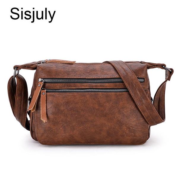 

sisjuly crossbody bags for women bag designer pillow leather women shoulder bag ladies messenger bolso feminina