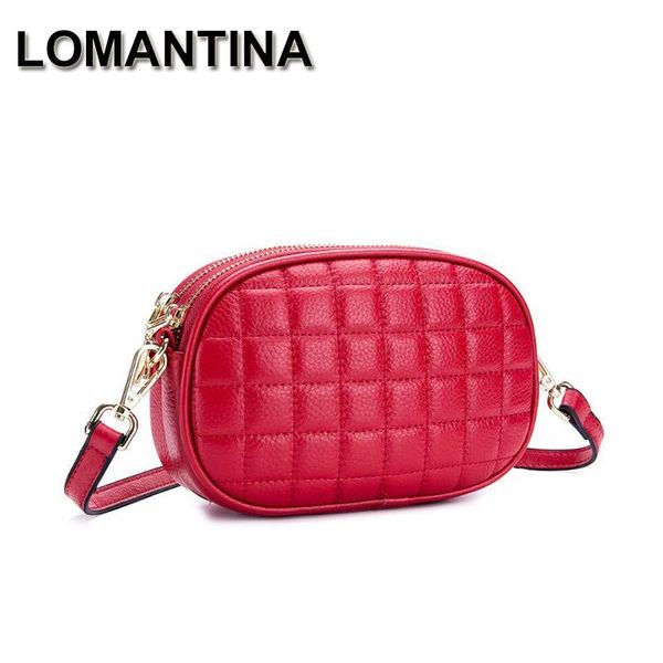 

lomantina designer bags women bags 2020 genuine leather shoulder messenger bag for girls wristlet straps lady tote