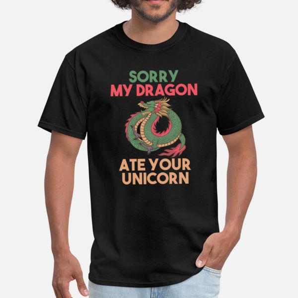 

дракон съел unicorn t shirt напуганный kawaii белый tracksuit фуфайки hoodie