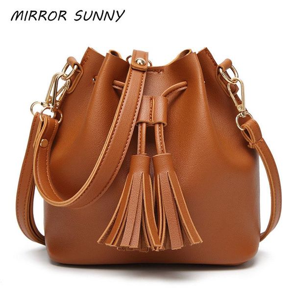 

msb002 new design for summer women handbags female tasseled bucket bag with handle luxury single shoulder bag bolsa feminina