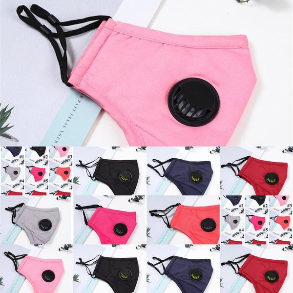 

breathing masks anti-dust dft0valve cover reusable mouth without filter pad washable face designer mask