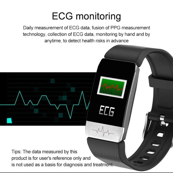 

intelligent exercise wristband ecg + ppg, temperature blood prsure control, watercfr