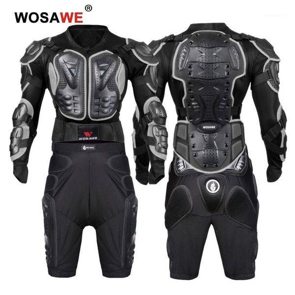 

wosawe motorcycle armor jacket hip protection shorts motocross off road protective gear safety chest proetctor full body guards1