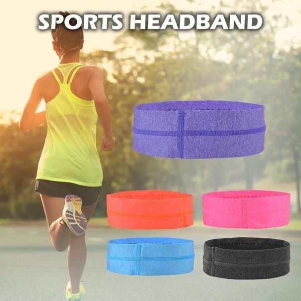 

sweatband 2021 yoga sport athletic headband running fitness anti-slip head for men women polyester fabric sweatband1, Yellow;black