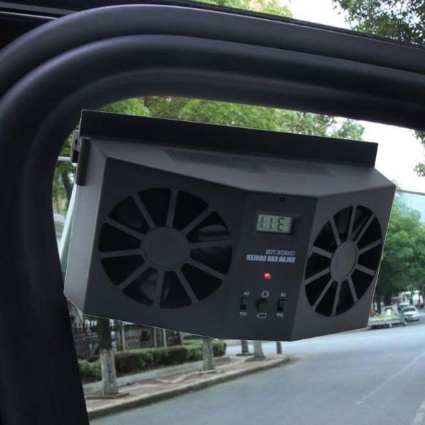

2w car solar exhaust fan solar car exhaust fan cooling artifact heat durable1
