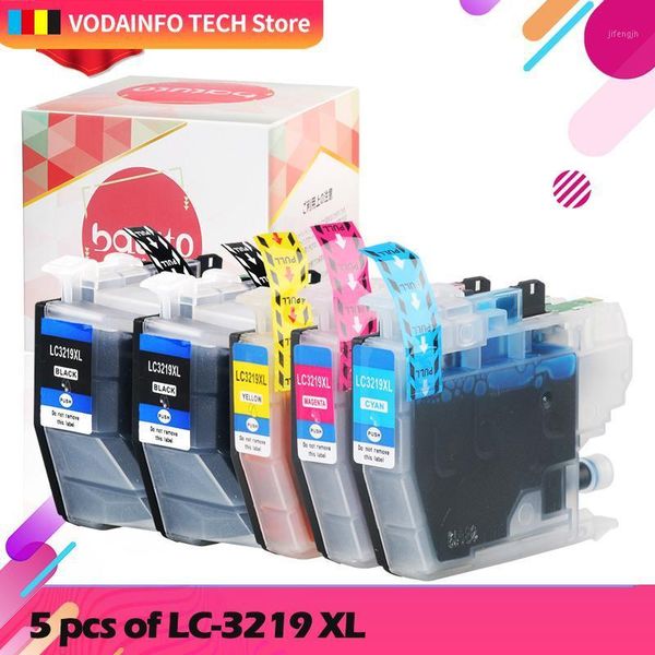 5PCS LC3219 LC3219XL kompatibel Volle Tinte Patrone Für Brother MFC-J5330DW J5335DW J5730DW J5930DW J6530DW J6930DW J6935DW1