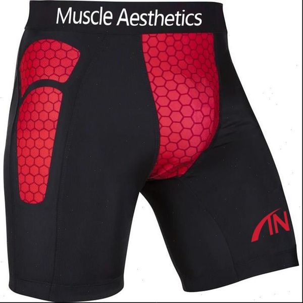 

mens shorts summer gyms fitness bodybuilding work out running bicycle quick dry skinny compression printed sportwear shorts men, White;black