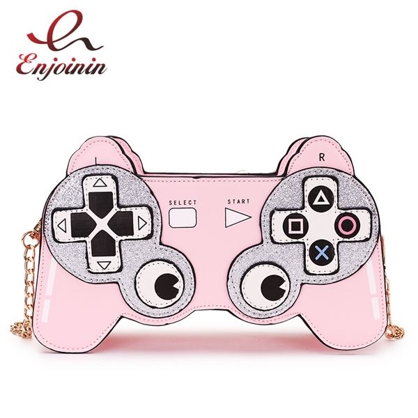 

fun cartoon game stlyle fashion small crossbdoy bag for women 2020 purses and handbag clutch bag shoulder bag with chain strap c1009