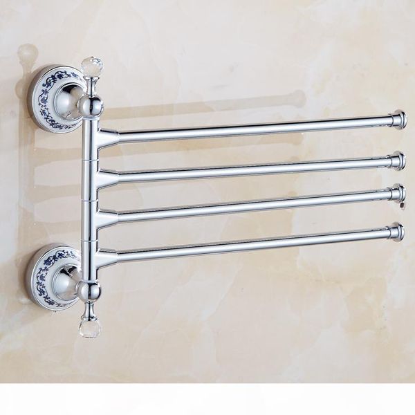 

european silver crystal bathroom hardware set chrome finish ceramic plate bathroom accessories hanging suit ax09 bbyvgb bdetoys