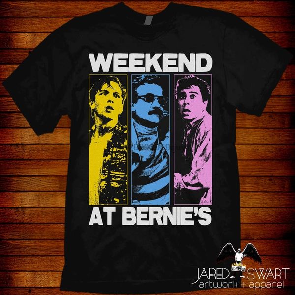 

sport weekend at bernie t shirt pop art style design by jared swart. sizes s m l xl 2xl 3xl 4xl 5xl also in ladies fit s 2xl