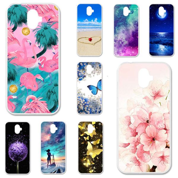 

ulefone s7 phone case, ulefone s7 pro printed silicone case, 5.0 "pink tpu tight casevfe1