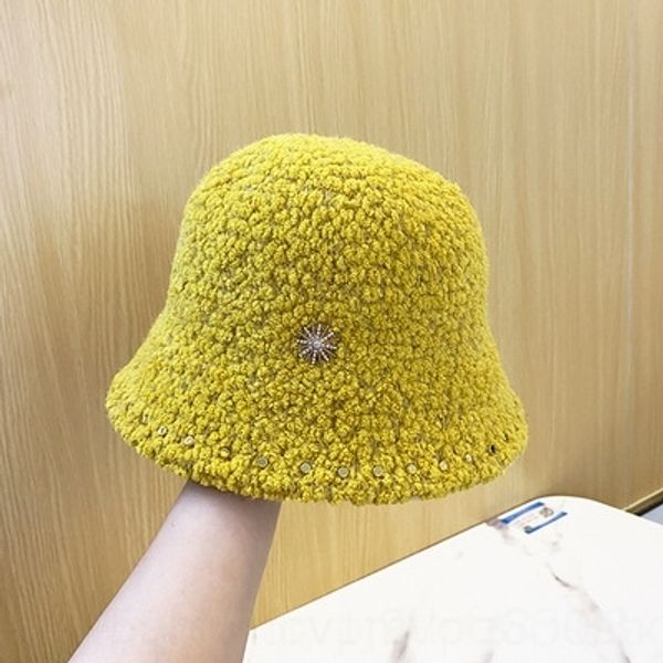 

vbba women knitted cap removable button criss cross winter beanie woolen hat ponytail caps outdoor warm casual knitting fashion hats sea shi, Brown;gray