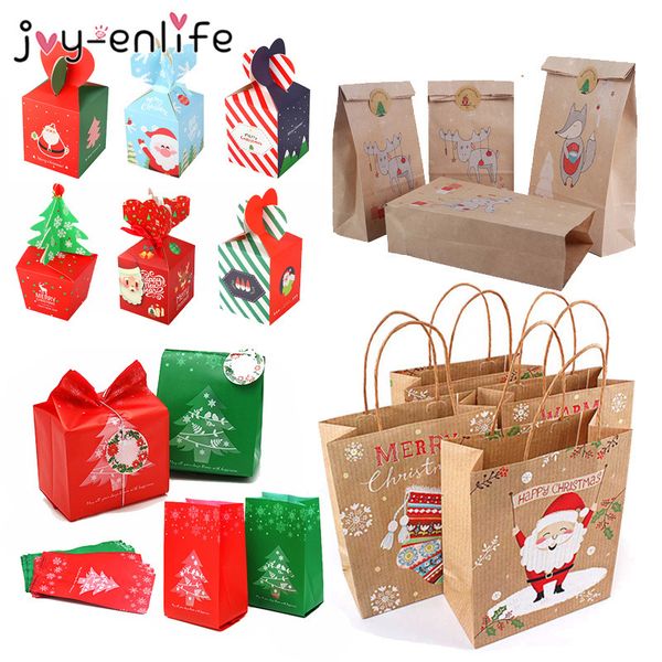

merry gift bags santa claus elk xmas tree candy boxes christmas decorations for home noel natal 2020 new year party