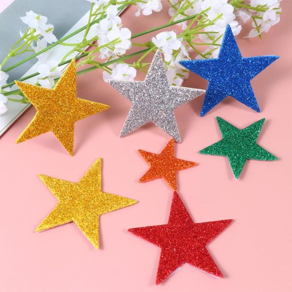 

100 Pcs Sticker Prime Durable Beautiful Sponge Sticker Colorful for Children