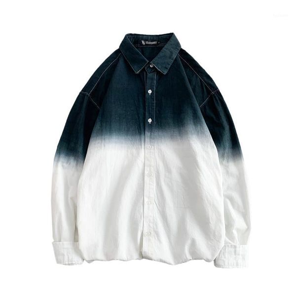 

mens colourful printed shirt streetwear plus size men long sleeve dress shirt slim fit man autumn large szie shirts 2019 ii50cs1, White;black