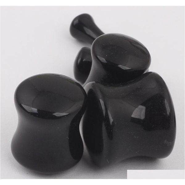 

piercing jewelry f48 mix 7 size 100pcs acrylic black ea jllsba yummy_shop, Silver