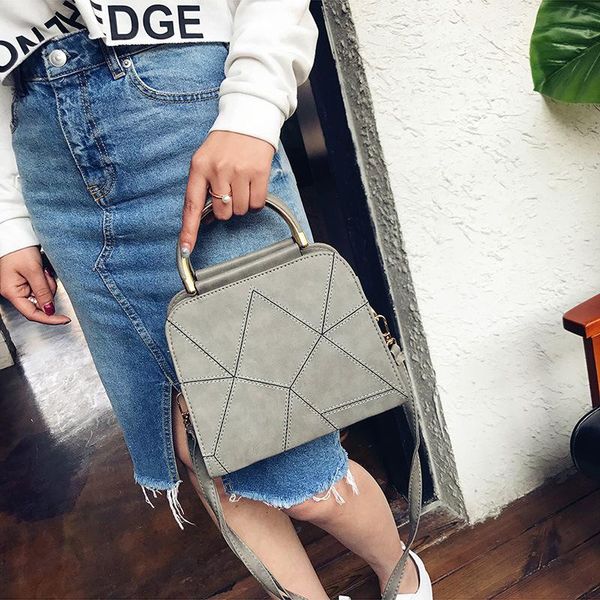 

2020 europe and the united states fashion stitching bag handbag handbag shoulder bag