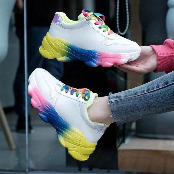 

fur lining low casual shoes women sneakers sequin chunky shoes ladies shoes #ln7m