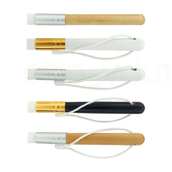 

blackhead wash brush flat blackhead nose cleaner wooden handle cleaning brush black head nose cleansing brush comestic tool