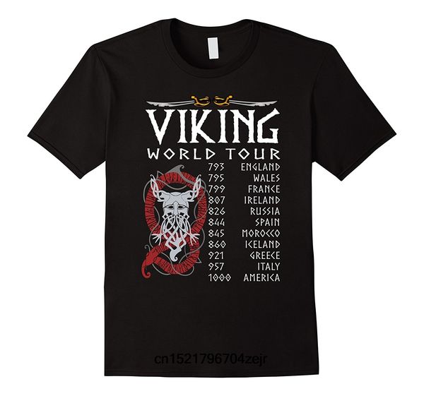 

men t shirt viking world tour - sons of odin shirt funny t-shirt novelty tshirt women sport hooded sweatshirt hoodie