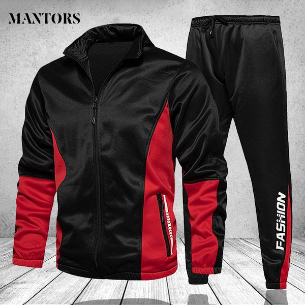 

zipper men's tracksuit two pieces set jackets pants sport suits male sweatshirt hoodies men clothing sets sportswear oversize kg-687, Gray