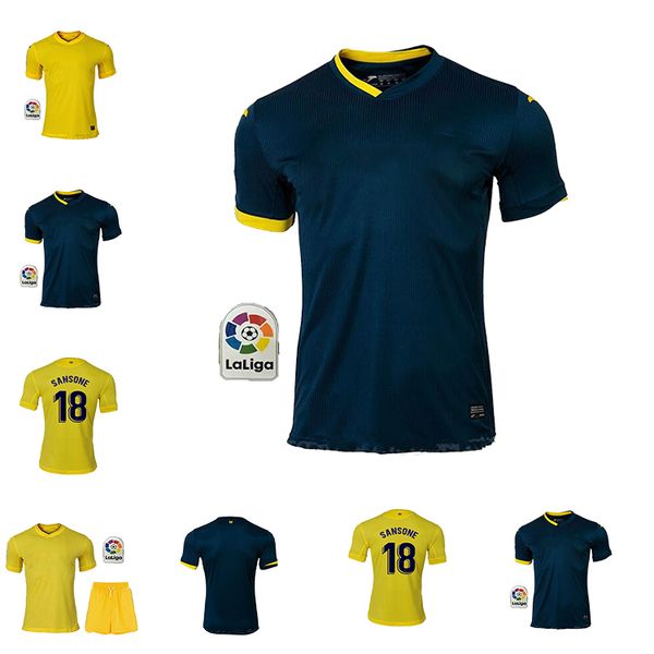 

2021 villarreal cf s.cazorla soccer jerseys chukwueze fornals football shirt pedraza moreno ekambi iborra camiseta de fÃºtbol uniforms, Black;yellow