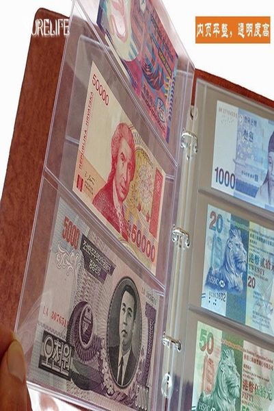 

10 шт. 2 3 4lines pvc прозрачные съемные листы для бумажных деньги коллекция альбом банкноты альбом главная декоративные ремесла h wmtnhl