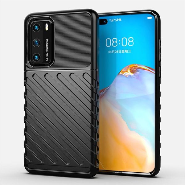 

for huawei p40 thunderbolt shockproof tpu soft case