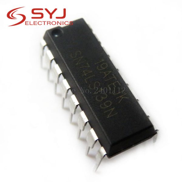 

10pcs / серия hd74ls139p sn74ls139an sn74ls139n 74ls139 dip-16 новый оригинальный на складе