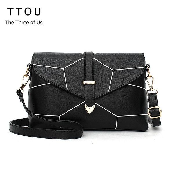 

ttou 2020 fashion women shoulder bag spring and summer small flap bag pu leather women messenger envelope handbag