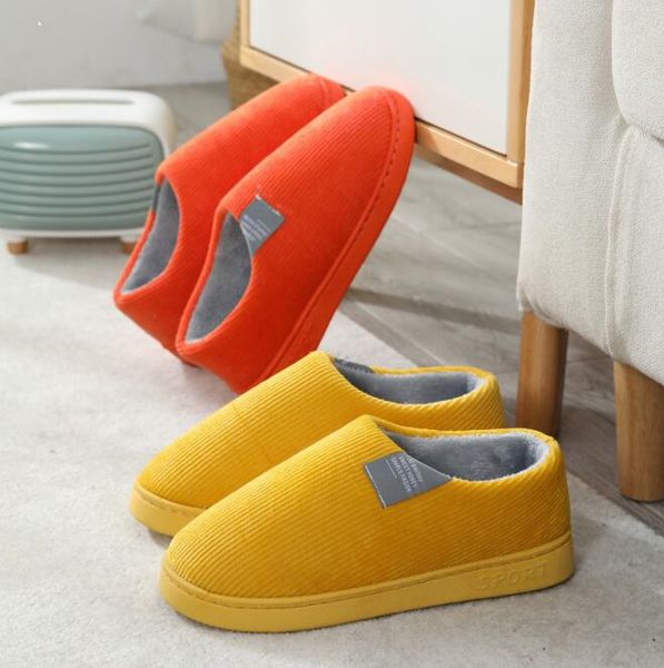 

men womens slippers cotton fur slides for winter outdoor home warm sandals red green pink black