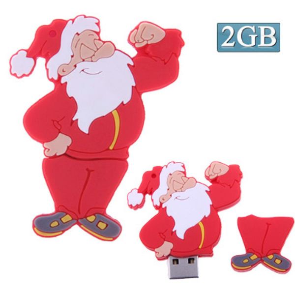 

christmas father 2gb usb flash disk