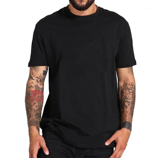 

men's t-shirts men t shirt 100% cotton short sleeve black white o-neck eu size male casual 1, White;black