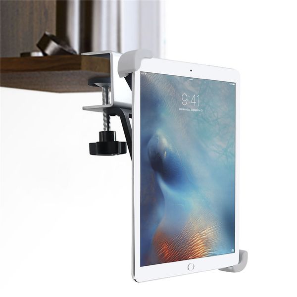 

kitchen mount aluminum clamp 360 rotation 7-10.5 inches tablets phone holder for tablet xiaomi samsung huawei