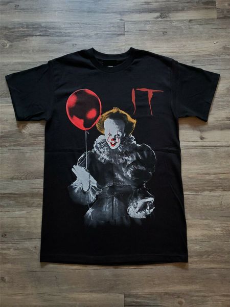

new it horror film pennywise clown red ballon you'll float too t shirt tee shirt for youth middle age old age sport hooded sweatshirt h