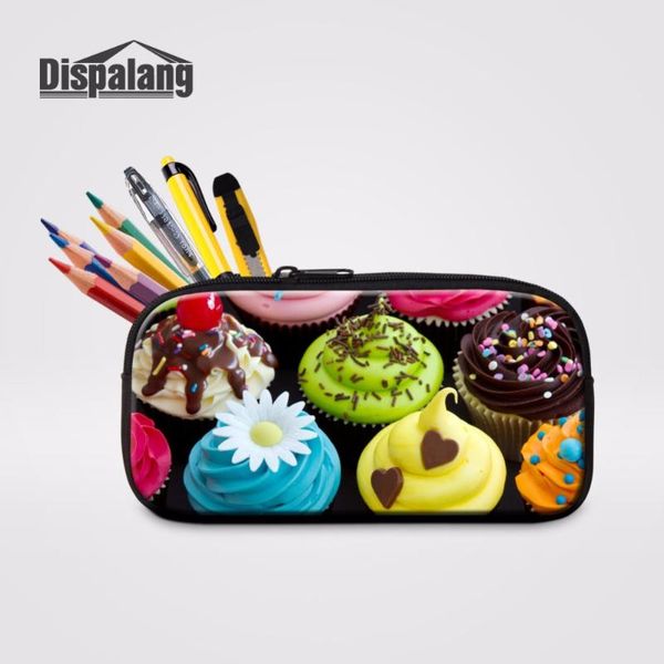 

dispalang chocolate ice cream organizer make up bag pencil case children stationery pencil bags supplies to school box