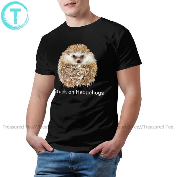 

hedgehog hedgehog short sleeves mens 100 percent cotton big size fashion hoodie designers t shirts sweatshirt