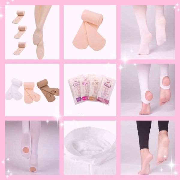 

q4k7z children's dance pantyhose velvet 60d leggings digging leggings in the soles of holes to resist tights pantyhosepantyhose pantyho, Black