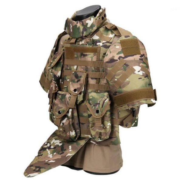 

hunting jackets woutdoor tactical vest molle combat assault 6 colors cs outdoor clothing hunting1, Camo;black