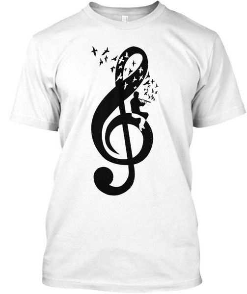 

t-shirt 2019 fashion men classic tee shirts treble clef flute standard unisext shirts for men sport hooded sweatshirt hoodie