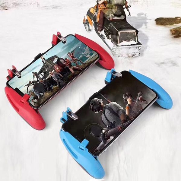

for pubg mobile control gamepad cell phone joystick gamer trigger gaming pad , l1r1 controller for android
